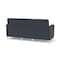 Lesro Siena Lounge Reception 3 Seat Tandem Seating No Center Arms, Brushed Steel, RS Night Sky Upholstery SN3101 - alternate 2